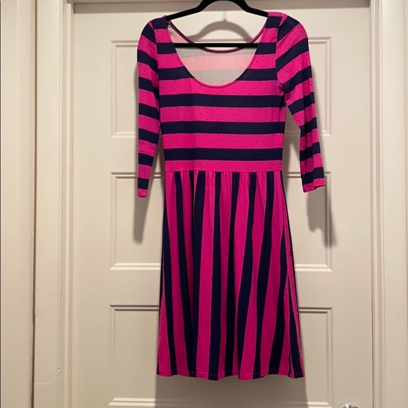 LILLY PULITZER STRIPED DRESS - SIZE XS - Picture 2 of 3